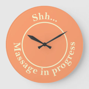 Grande Horloge Ronde Shh...Traitement en cours