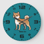 Grande Horloge Ronde shiba inu (Recto)