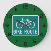 GRANDE HORLOGE RONDE SIGNE DE LA VOIE PISTE À VÉLO PISTE À VÉLO (Recto)