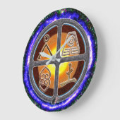 Grande Horloge Ronde Signes terrestres (Angle)