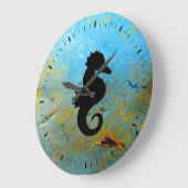 Grande Horloge Ronde Silhouette (Angle)