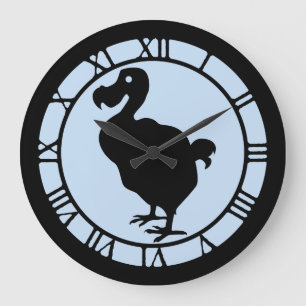 Grande Horloge Ronde Silhouette d'Alice Dodo