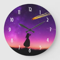 Silhouette Girl Watches