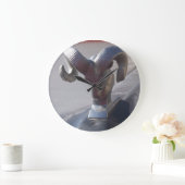 Grande Horloge Ronde Silver (Maison)