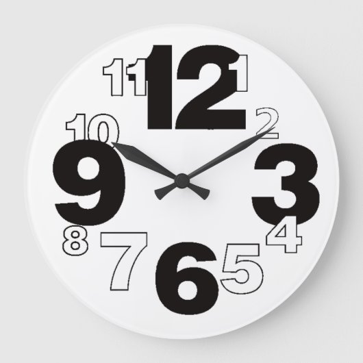 Grande Horloge Ronde Simple art (Recto)