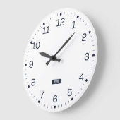 Grande Horloge Ronde Simplicité (Angle)