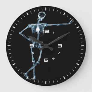 Grande Horloge Ronde skeleton x ray wall clock