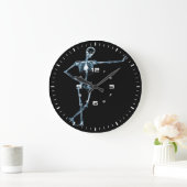 Grande Horloge Ronde skeleton x ray wall clock (Maison)