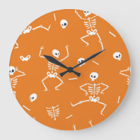 Skeletons d'Halloween amusant Motif sans couture