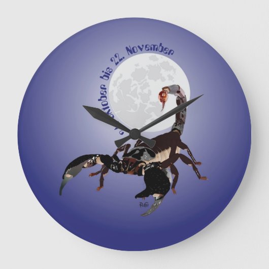 Grande Horloge Ronde Skorpion (Recto)