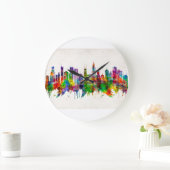 Grande Horloge Ronde Skyline de l'Illinois (Maison)