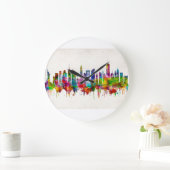 Grande Horloge Ronde Skyline de New York (Maison)