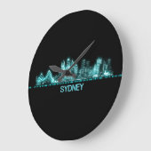 Grande Horloge Ronde Skyline de Sydney (Angle)