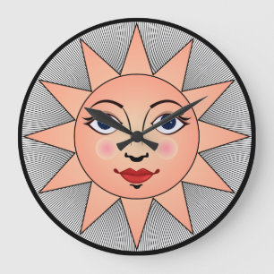 Grande Horloge Ronde Smiling   Astronomy