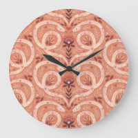 Snake floral folk : Vintage symétrique
