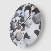 Grande Horloge Ronde Snow and Rocks (Angle)