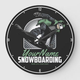 Grande Horloge Ronde Snowboarding