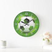 Grande Horloge Ronde Soccer (Maison)