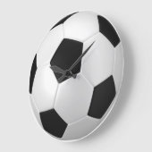 Grande Horloge Ronde Soccer Ball Wall (Angle)