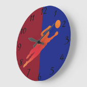 Grande Horloge Ronde Soccer clock (Angle)