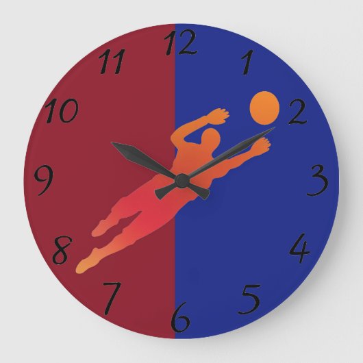 Grande Horloge Ronde Soccer clock (Recto)