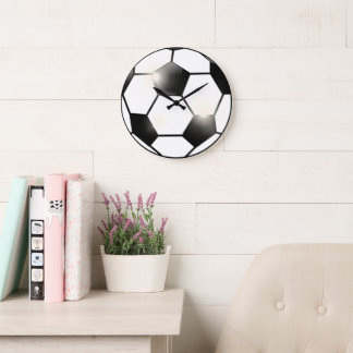 Grande Horloge Ronde Soccer Football Ball Sport