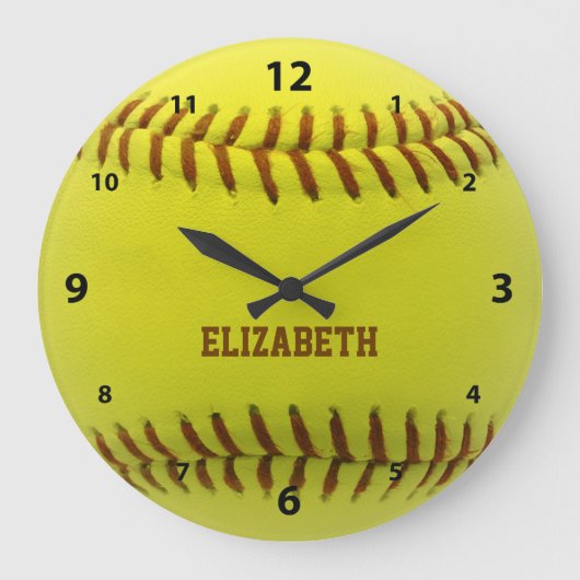 Grande Horloge Ronde Softball custom (Recto)