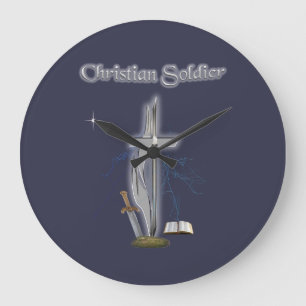 Grande Horloge Ronde soldat chrétien