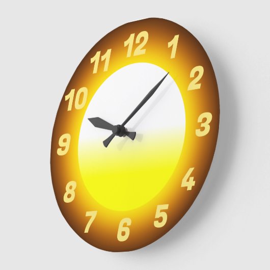 Grande Horloge Ronde Soleil (Angle)