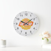 Grande Horloge Ronde Solution énergétique solaire (Maison)