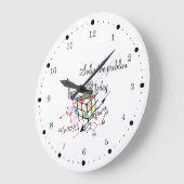 Grande Horloge Ronde Solve le problème (Angle)