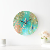 Grande Horloge Ronde Sous Le Design Sea Beach (Maison)