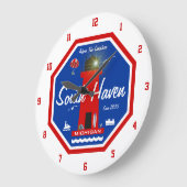 Grande Horloge Ronde South Haven Lighthouse (Angle)