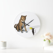 Grande Horloge Ronde Soyons amis ! (Maison)