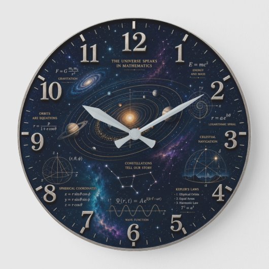 Grande Horloge Ronde Space Mathematics Astronomy (Recto)