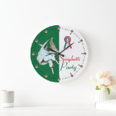 GRANDE HORLOGE RONDE SPAGHETTI PARTY CUISINE ITALIENNE, RESTAURANT (Maison)