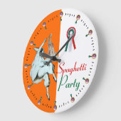 Grande Horloge Ronde SPAGHETTI PARTY CUISINE ITALIENNE, RESTAURANT, ora (Angle)