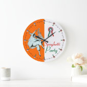 Grande Horloge Ronde SPAGHETTI PARTY CUISINE ITALIENNE, RESTAURANT, ora (Maison)