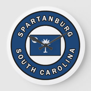 Grande Horloge Ronde Spartanburg Caroline du Sud