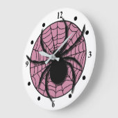 Grande Horloge Ronde Spider Web Huge Spider (Angle)