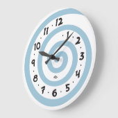 Grande Horloge Ronde Spiral Playful (Angle)