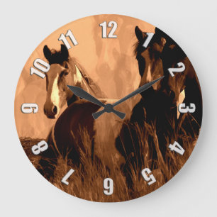 Grande Horloge Ronde Spirits de Horse