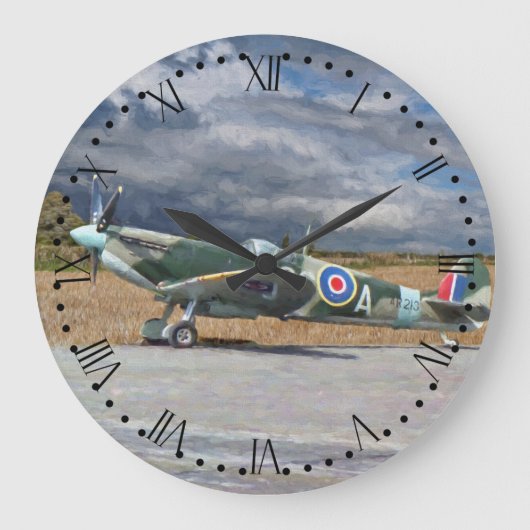 Grande Horloge Ronde Spitfire Under Storm Clouds (Recto)