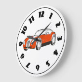 Grande Horloge Ronde Sport Car Clock (Angle)