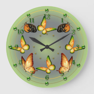 Grande Horloge Ronde Spring Green