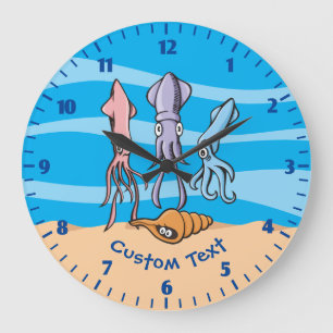 Grande Horloge Ronde Squid