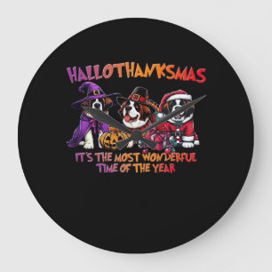 Grande Horloge Ronde St. Bernard Halloween Thanksgiving Christmas Class
