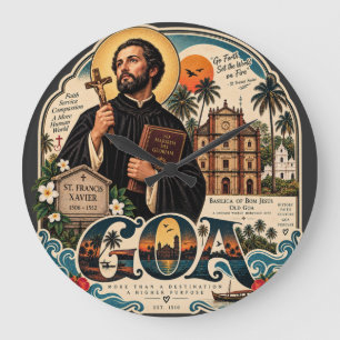 Grande Horloge Ronde St. Francis Xavier – Patrimoine de Goa