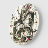 GRANDE HORLOGE RONDE ST GEORGE ET DRAGON (Angle)