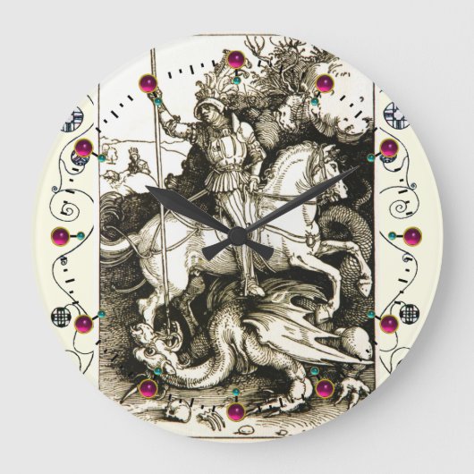 GRANDE HORLOGE RONDE ST GEORGE ET DRAGON (Recto)